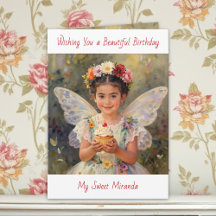 Menina Fada Doce | Aniversário Personalizado