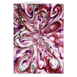 Cartão Menina irritada