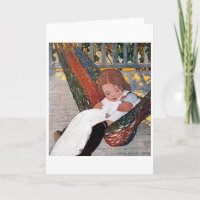 Menina no Hammock, Jessie Willcox Smith