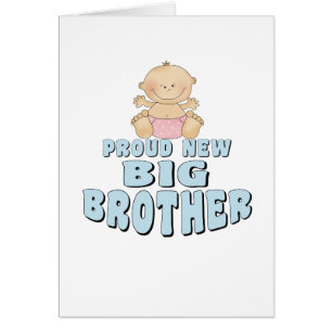 Cartão Menina nova orgulhosa do big brother