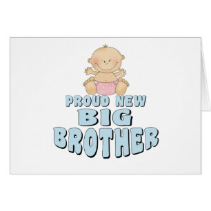 Cartão Menina nova orgulhosa do big brother