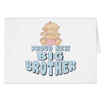 Cartão Menina nova orgulhosa do big brother