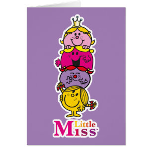 Cartão Menina   Pequena Miss Altura