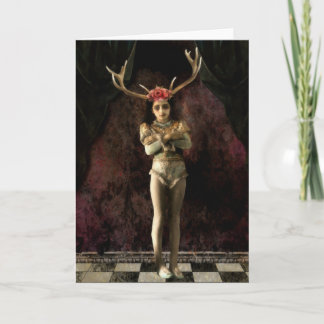 Cartão Menina treze