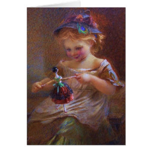 Cartão Menina Winsome