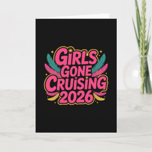 Cartão Meninas Cruzeiros 2026 Viagem de Férias Cruzeiro 9