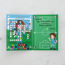 Meninas Futebol Mensagem Secreta Feliz Aniversário