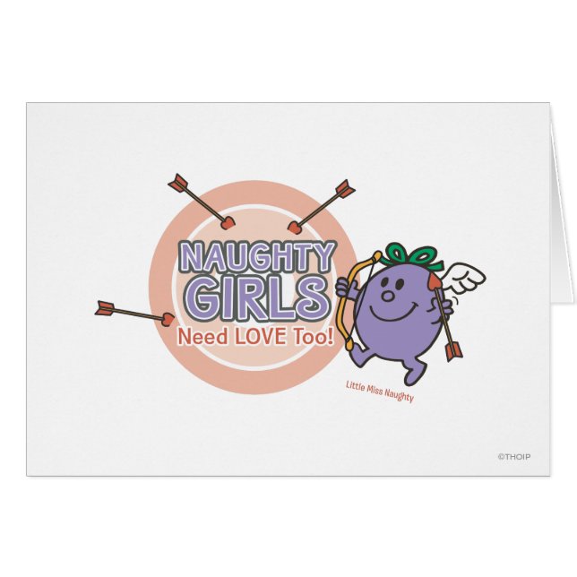 Cartão Meninas Malditas Precisam De Amor Também! (Frente Horizontal)