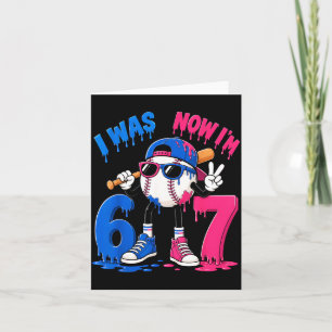 Cartão Menino de 7 anos de idade fazendo aniversário de b