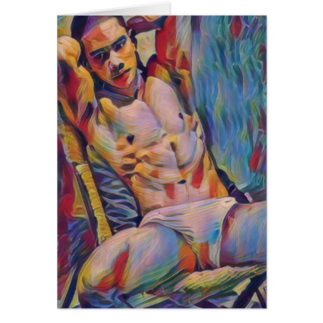 Cartão Menino de Fuego (Frente)