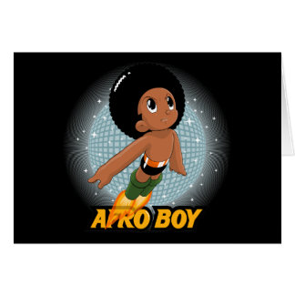 Cartão Menino do Afro