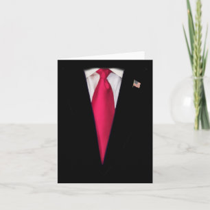 Cartão Meninos Fumaça de Trump Halloween