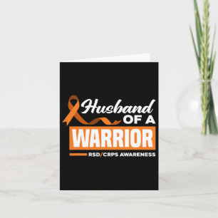 Cartão Mens Husband De Um Defensor Do Guerreiro, Rsd Cr