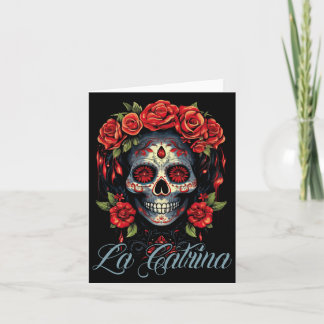 Cartão Mens La Catrina Dress Stylish Day Of The