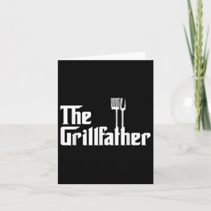 Cartão Mens O Chef De Grelha De Churrasco Engraçado
