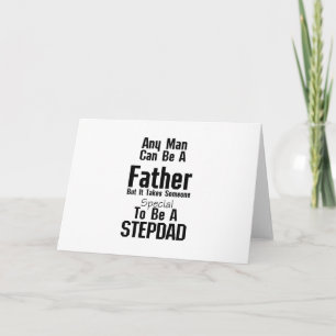 Cartão Mens Stepdad Gift Dads Stepdad Grandpa