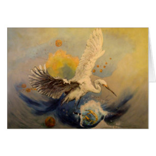 Cartão Mensagem acordada de Kotuku