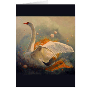 Cartão Mensagem da esperança de Zeus