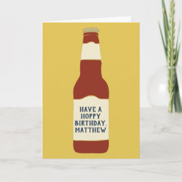 Cartão Mensagem Personalizada Amantes de Cerveja