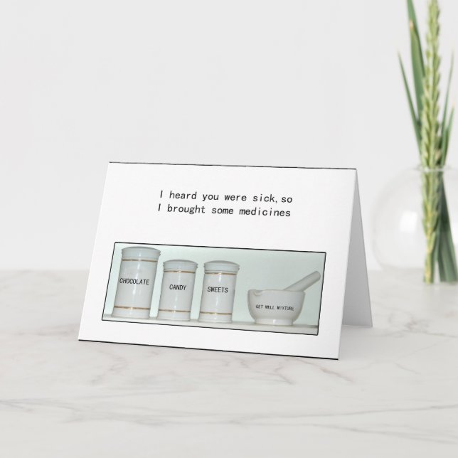 Cartão Mensagens de Melhoras  (Frente)