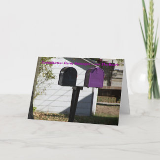 Cartão Mensagens do carregar de Cards&Letters do coração