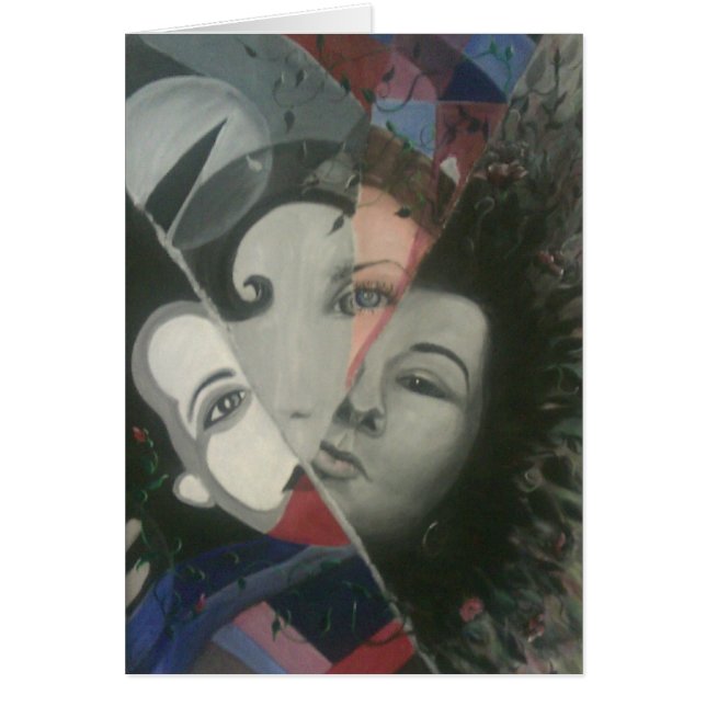 Cartão Mente acima misturada (Frente)