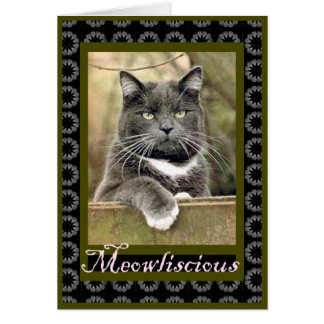 Cartão MeowlisciousCcard