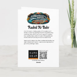 Cartão Merbear Lagoon - Rashid Al-Bahr