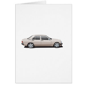 Cartão Mercedes-Benz W201 (190)