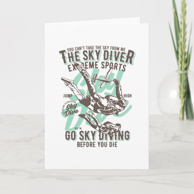 Cartão Mergulhador (Frente)