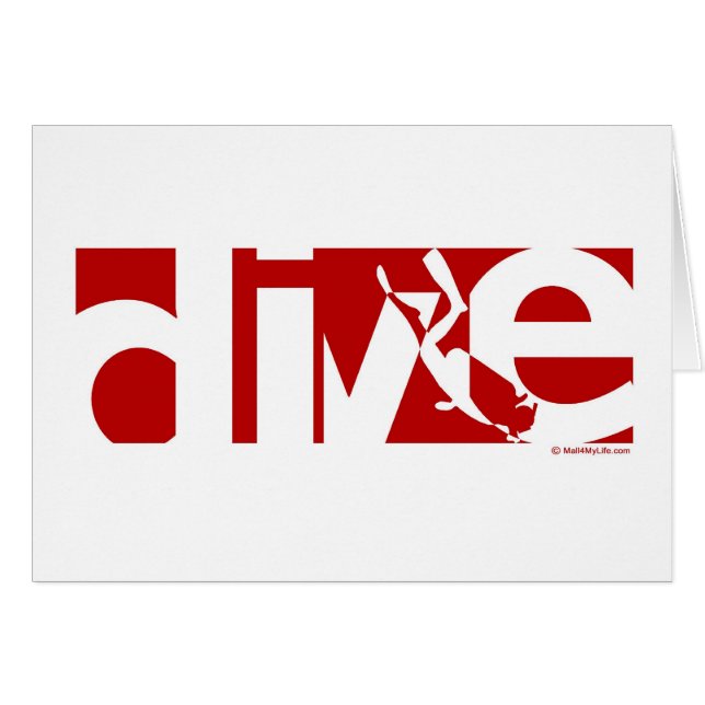 Cartão Mergulho (Frente Horizontal)