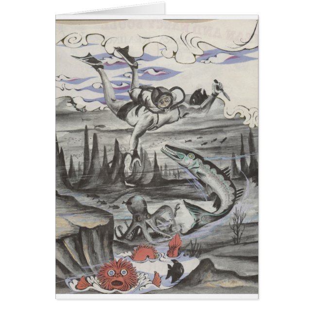 Cartão Mergulho (Frente)