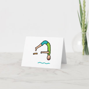 Cartão Mergulho de borda