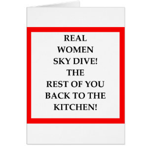 Cartão mergulho de céu