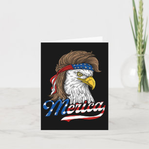 Cartão Merica - Águia Patriótica Usa Da Liberdade - 4º De