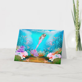 Cartão Mermaid