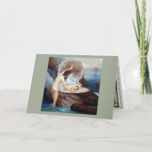 Cartão Mermaid and Baby