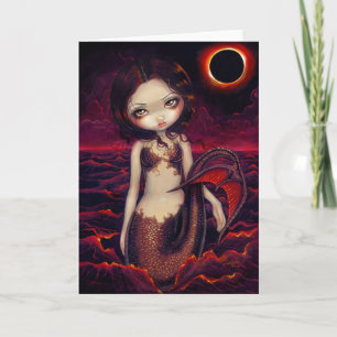 Cartão "Mermaid Eclipse" Greeting Card