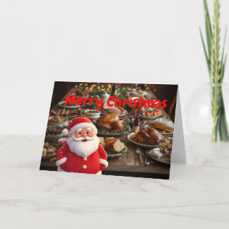 Cartão Merry Christmas.