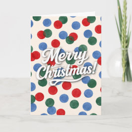 Cartão Merry Christmas