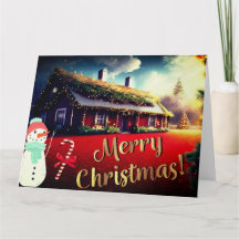 Merry Christmas AI art