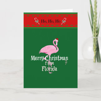 Cartão Merry Christmas from Florida