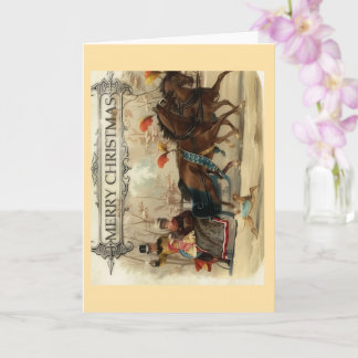 Cartão Merry Christmas Greeting Card