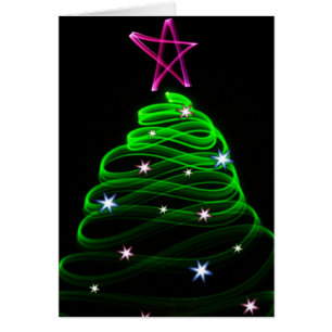 Cartão Merry Christmas Holiday celebrations Santa Clause