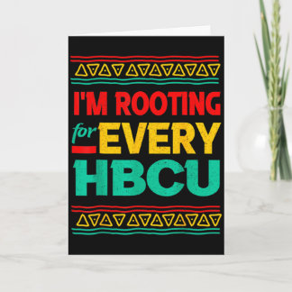 Cartão Mês da História Negra Estou Torcendo Por Cada Cami