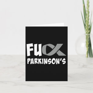 Cartão Mês De Consciência Da Doença De Parkinsons