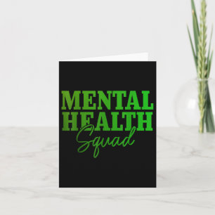 Cartão Mês de Sensibilização para a Saúde Mental do Esqua