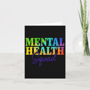 Cartão Mês de Sensibilização para a Saúde Mental do Esqua