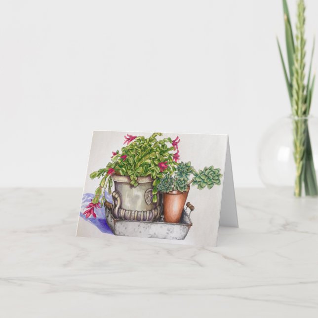 Cartão Mesa de pátio (Frente)