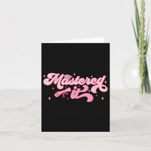 Cartão Mestrado Graduação Mba De Formando Graduado